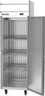 Beverage-Air - 26" Horizon Stainless Steel Reach-In Refrigerator w/ 1 Solid Swing Door & Stainless Interior - HRS1HC-1S