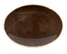G.E.T - Osslo 18" x 13" Pottery Coffee Oval Platter (3 Per Case) - OP-1813-PCF