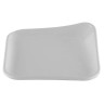 G.E.T - Osslo 4" x 4" White Square Plate (48 Per Case) - PP-44-W