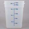 Cambro - 22QT Opaque CamWear Square Container - 22SFSP148