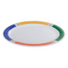 G.E.T - Diamond Barcelona 12" x 9" Oval Platter (12 Per Case) - OP-120-BA
