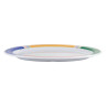 G.E.T - Diamond Barcelona 12" x 9" Oval Platter (12 Per Case) - OP-120-BA