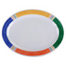 G.E.T - Diamond Barcelona 12" x 9" Oval Platter (12 Per Case) - OP-120-BA