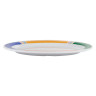 G.E.T - Diamond Barcelona 9.75" x 7.25" Oval Platter (24 Per Case) - OP-950-BA