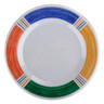 G.E.T - Diamond Barcelona 7.5" Wide Rim Plate (48 Per Case) - WP-7-BA