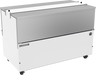 Beverage-Air - 58" Cold Wall Dual Access Milk Cooler w/ Stainless Interior - ST58HC-W-02