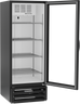 Beverage-Air - 24" MarketMax Black Merchandiser Freezer w/ 1 Swing Glass Door - MMF12HC-1-B
