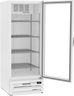 Beverage-Air - 24" MarketMax White Merchandiser Freezer w/ 1 Swing Glass Door - MMF12HC-1-W