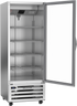 Beverage-Air - 27" RI Series Stainless Steel Reach-In Refrigerator w/ 1 Glass Swing Door - RI18HC-G
