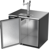 Beverage-Air - 36" Black Double Tap Kegerator - DD36HC-B