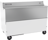 Beverage-Air - 58" Forced Air Single Access Milk Cooler - SMF58HC-1-W