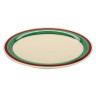G.E.T - Diamond Portofino 12" x 9" Oval Platter (12 Per Case) - OP-120-PO