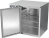 Beverage-Air - 36" Stainless Steel Food Rated Back Bar w/ 1 Solid Swing Door - BB36HC-F-S