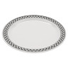 G.E.T - Diamond Chexers 10.5" Wide Rim Plate (12 Per Case) - WP-10-X
