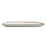 G.E.T - Rustic Mill 12" x 7.5" Irregular Rectangular Platter (12 Per Case) - CS-117-RM
