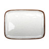 G.E.T - Rustic Mill 12.75" x 9.5" Irregular Rectangular Platter (12 Per Case) - CS-119-RM
