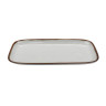 G.E.T - Rustic Mill 15" x 7.5" Rectangular Coupe Display Tray (12 Per Case) - CS-1576-RM