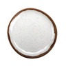 G.E.T - Rustic Mill 9" Irregular Round Coupe Plate (12 Per Case) - CS-9-RM