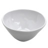 G.E.T - Arctic Mill 22 oz White Irregular Bowl (12 Per Case) - B-18-AM-W