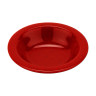 G.E.T - Red Sensation 4.5 oz Red Rim Bowl (48 Per Case) - B-454-RSP