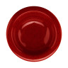 G.E.T - Red Sensation 4.5 oz Red Rim Bowl (48 Per Case) - B-454-RSP