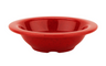 G.E.T - Red Sensation 4.5 oz Red Rim Bowl (48 Per Case) - B-454-RSP