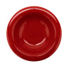 G.E.T - Red Sensation 8 oz Red Rim Bowl (48 Per Case) - B-86-RSP