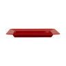 G.E.T - Red Sensation 15" x 8" Red Rectangular Plate (12 Per Case) - ML-10-RSP