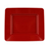 G.E.T - Red Sensation 12" x 10" Red Rectangular Plate (12 Per Case) - ML-11-RSP