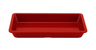 G.E.T - Red Sensation 9.25" x 4.5" Red Entree (12 Per Case) - ML-11-RSP
