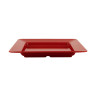 G.E.T - Red Sensation 12" Red Square Plate (12 Per Case) - ML-12-RSP