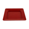 G.E.T - Red Sensation 12" Red Square Plate (12 Per Case) - ML-12-RSP