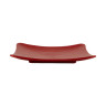 G.E.T - Red Sensation 10.25" Red Square Plate (12 Per Case) - ML-63-RSP
