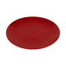 G.E.T - Red Sensation 12.5" Red Round Plate (12 Per Case) - ML-83-RSP