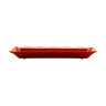 G.E.T - Red Sensation 17.5" x 6.75" Red Rectangular Tray (6 Per Case) - ML-87-RSP