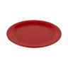 G.E.T - Red Sensation 7.25" Red Narrow Rim Plate (48 Per Case) - NP-7-RSP
