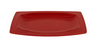 G.E.T - Red Sensation 12.25" x 8" Red Rectangular Platter (12 Per Case) - OP-118-RSP