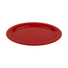 G.E.T - Red Sensation 13.5" x 10.25" Red Oval Platter (12 Per Case) - OP-135-RSP