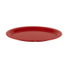 G.E.T - Red Sensation 13.5" x 10.25" Red Oval Platter (12 Per Case) - OP-135-RSP