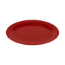G.E.T - Red Sensation 11.25" x 8.5" Red Oval Platter (12 Per Case) - OP-320-RSP