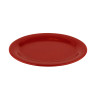 G.E.T - Red Sensation 9.75" x 7.25" Red Oval Platter (24 Per Case) - OP-950-RSP