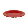 G.E.T - Red Sensation 7.5" Red Wide Rim Plate (48 Per Case) - WP-7-RSP