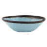 G.E.T - Pottery Market Matte 16 oz Speckled Grayish Blue Salad Bowl (12 Per Case) - B-180-GBL