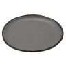 G.E.T - Pottery Market Matte 10.5" Speckled Gray Round Coupe Dinner Plate (12 Per Case) - CS-100-GR