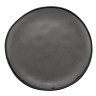 G.E.T - Pottery Market Matte 10.5" Speckled Gray Round Coupe Dinner Plate (12 Per Case) - CS-100-GR