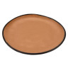 G.E.T - Pottery Market Matte 10.5" Speckled Taupe Round Coupe Dinner Plate (12 Per Case) - CS-100-TP
