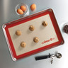 Winco - 11.78" x 16.5" Non-Stick Half-Size Commercial Baking Mat - SBS16
