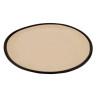 G.E.T - Pottery Market Matte 9" Manila Small Round Dinner Plate (12 Per Case) - CS-90-MA