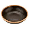 G.E.T - Pottery Market Glazed 14 oz Brown Salad Bowl (12 Per Case) - B-300-BR