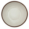 G.E.T - Pottery Market Glazed 48 oz Cream Large Salad Bowl (12 Per Case) - B-310-CRM